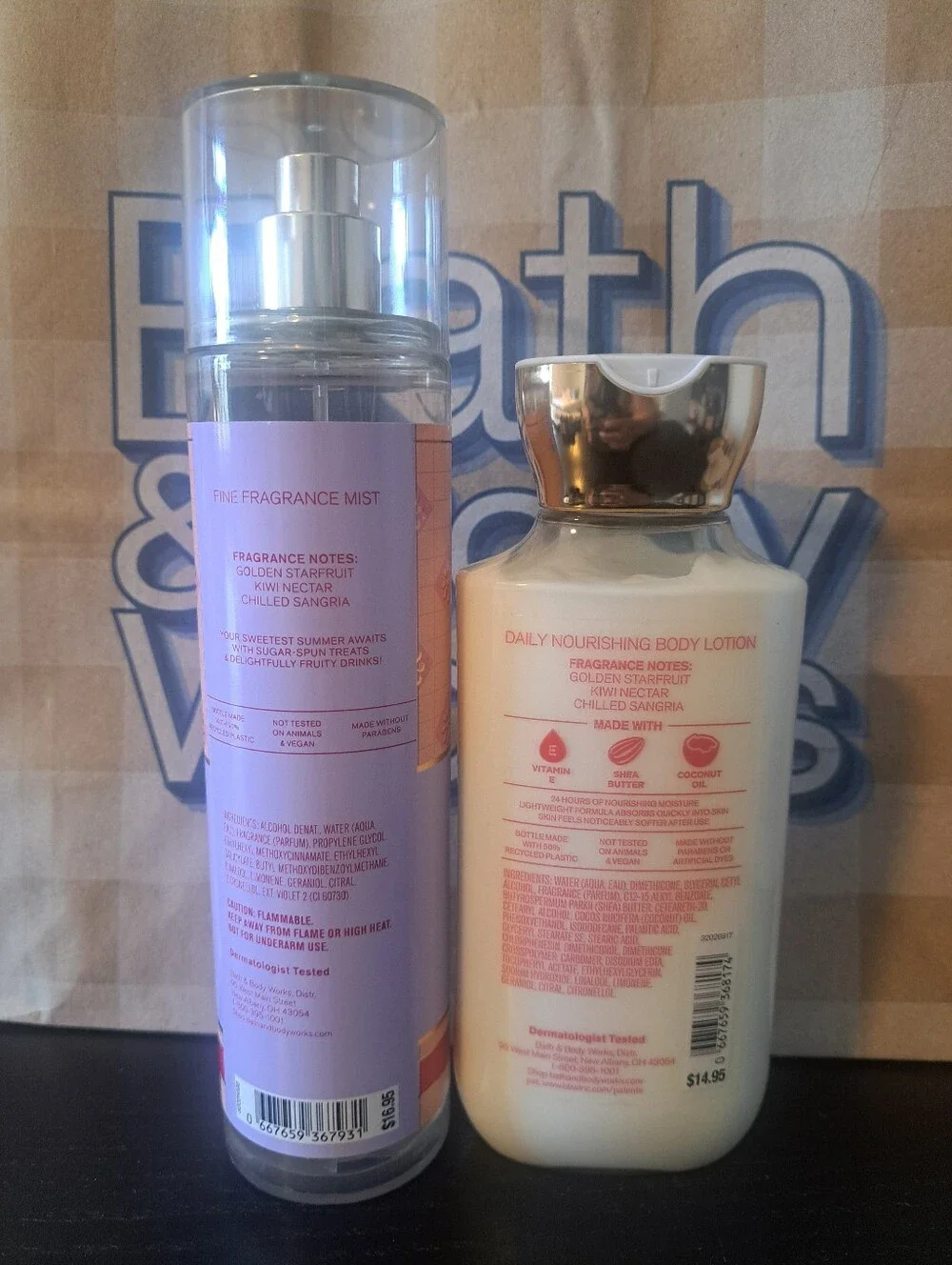 BBW Fragance Body bundle - New